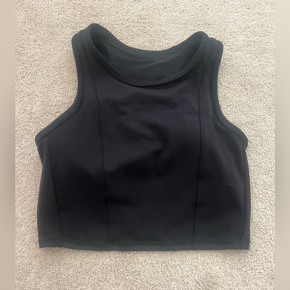 NWOT all in motion padded workout cropped tank